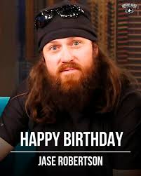 Duck Dynasty" star Jason Silas Robertson, who y'all know as Jase, turns 56  today! 🦆 🎉 Jase is one of Phil and Kay Robertson's four sons. He and his  wife, Missy, now