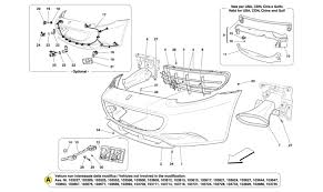 The california is heavier than the bigger and much more powerful 599 gtb. Algar Ferrari Parts Ferrari California 30 Table 114 Front Bumper