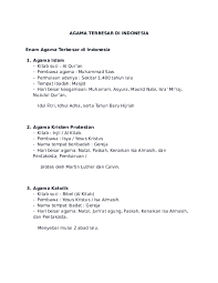 Tempat ibadah, kitab suci, dan hari besar keagaamaan juga sama dengan. Doc Pramuka Agama Di Indonesia Budyaja Budyaja Academia Edu