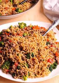 Healthy Ramen Noodles Stir Fry Recipe Yummly Recipe Healthy Ramen Pasta Dishes Healthy Ramen Noodles