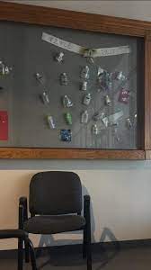 Clinic Takes Fake Pee Bottles They Catch People With And Puts Them On A Board In The Waiting Room Trashy