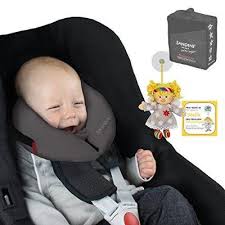 Sandini Sleepfix Xs Schlafkissen Nackenstutze Fur Babys Sicherheitszubehor Auto Fahrrad Komplett Set Anthrazit Baby Schlafkissen Baby Schlafkissen