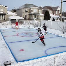 Such is the creed of the outdoor hockey player and backyard rinkbuilder. Backyard Ice Rink Backyard Ice Rink Backyard Hockey Rink Backyard Rink