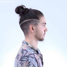 It is a style created by gathering the hair in different ways in the crown area. 12 Disconnected Man Bun Undercut Hairstyle Man Bun Haircut Man Bun Undercut Man Bun With Fade