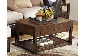 The Marion Lift Top Coffee Table From Ashley Furniture Homestore Afhs Com With Dark Finishes And A Coffee Table Diy Coffee Table Ashley Furniture