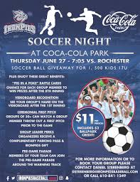 Lehigh Valley Ironpigs Host Soccer Night At Coca Cola Park