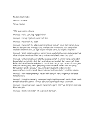 Maybe you would like to learn more about one of these? Contoh Naskah Iklan Radio Sederhana