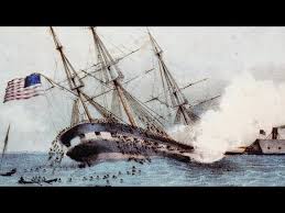 The battle of hampton roads, also known as the battle of the ironclads, occurred on march 9, 1862 between the u.s.s. The Monitor The Merrimack And The Civil War Sea Battle That Changed History Youtube