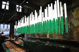 Hanging Forest Installation Interior Light Fixtures Interior Lighting Light Installation