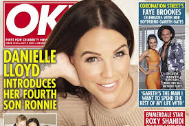 A former miss england (2004) and miss great britain (2006). Danielle Lloyd Reveals Baby Name