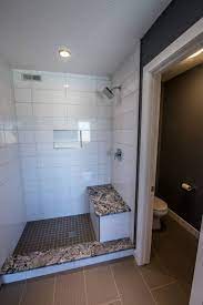 Tile Shower With Built In Tile Shelf And Bench Under Shower Head And Controls Https Www Bathroom Interior Design Classic Bathroom Furniture Classic Bathroom