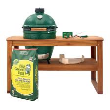 This is my 2nd big green egg stand that i have made for a friends friend who saw the first one. Large Egg In Acacia Table Package Big Green Egg