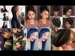 Thick cornrows hairstyles are currently among the trendiest looks and have gained so much popularity because even celebrities are even rocking them. Latest Thick Cornrows Hairstyles Cornrows For African Queens And Kids Youtube