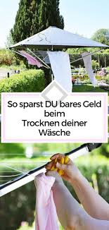 Anzeige Die Erste Waschespinne Mit Dach So Spart Man Heute Calistas Traum Waschespinne Wasche Wascheleine