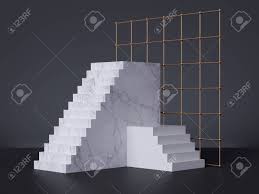 Top 10 ten pins from sources of inspiration in all areas of creativity. 3d White Marble Steps Stairs Pedestal Isolated On Black Background Stock Photo Picture And Royalty Free Image Image 134183358