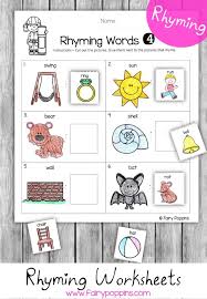 Preschoolers should be active for two hours or more each day. Rhyming Activities Fairy Poppins