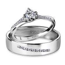 Designer Platinum Love Bands With Diamonds Jl Pt 597 Engagement Rings Couple Diamond Rings With Price Couple Rings Gold