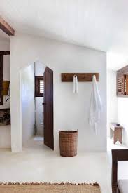 Towel hooks instead of towel bar. The Styling Secret Of Wall Mounted Hooks Emily Henderson