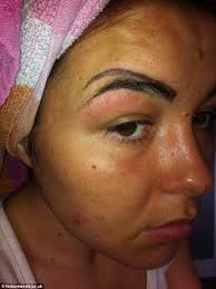 Salary can vary greatly depending on the state, city, years of employment, degrees and certifications held, and employer. Woman Looks Like A Clown After Botched Eyebrow Tattoo Fillers Daily Mail Online