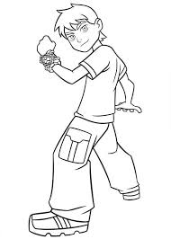 Ben 10 45 darmowe kolorowanki do wydruku dla dzieci. Dibujos De Ben 10 Para Colorear