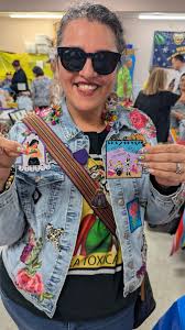 Received san antonio fiesta medals as gifts