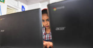 Traditional computer education was based on the only traditional curriculum. Indian Education Can T Go Online Only 8 Of Homes With School Children Have Computer With Net Link