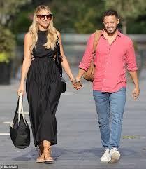 Find out her favourite hosting tips. Vogue Williams Beams As She Walks Hand In Hand With Husband Spencer Matthews Daily Mail Online