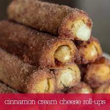Cinnamon Cream Cheese Roll Ups Just 6 Ingredients Lil Luna Recipe Cream Cheese Roll Up Cream Cheese Rolls Dessert Recipes