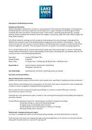 Development And Marketing Internship 2018 - Job Description By Nottingham  Lakeside Arts - Issuu