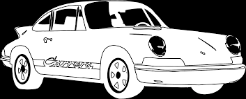 Free printable colorful cars coloring pages for your little one. Download Porsche 911 Carrera White October 2011 Openclipart Png Image With No Background Pngkey Com