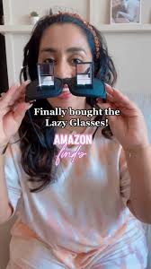 Finally bought these refractive periscopey #LazyGlasses You can read a book  or even watch something all while lying down🤓🤓 #amazonfinds  #amazongadgets #fyp