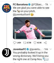 Maybe you would like to learn more about one of these? Juliet Bawuah On Twitter Barcelona X Juventus Admins Busy