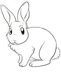 This coloring sheet features the easter bunny, a legendary character that delivers the colored eggs, candies and gifts to the houses of children before easter. Bunny Rabbit Coloring Pages Bunny Coloring Pages Animal Coloring Pages Bunny Drawing