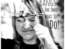 How can i prevent a bad haircut? Fixing A Bad Haircut Six Ideas For Salvaging Too Short Bangs Bellatory