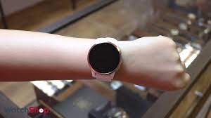 Smartwatch Garmin Vivoactive 4s 010 02172 24 White Rose Gold Youtube