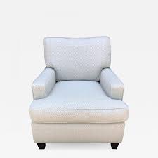 Rudin high end barrel style chairs; A Rudin A Rudin Art Deco Fully Upholstered Designer Club Chair
