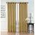 Modern Gold Sheer Curtains