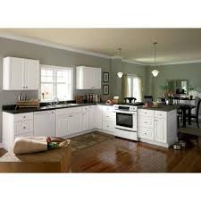 Maybe you would like to learn more about one of these? Hampton Bay Hampton Satin White Raised Panel Stock Assembled Base Kitchen Cabinet With Drawer Glides 36 In X 34 5 In X 24 In Kb36 Sw The Home Depot Custom Kitchen Cabinets Kitchen