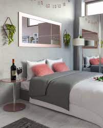 5'' h x 17.32'' w. White Rose Gold And Grey Bedroom Ideas Roomdsign Com