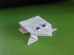 Unfold it and repeat on each of the other corners. How To Fold An Origami Jumping Frog