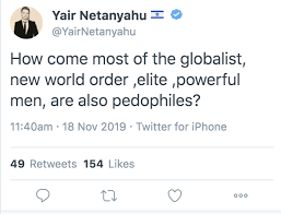How much of benjamin netanyahu's work have you seen? Ben Jacobs On Twitter This Tweet From Yair Netanyahu The Son Of Longtime Israeli Prime Minister Benjamin Netanyahu Has Already Been Deleted Https T Co Hka7qo1llo