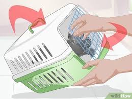 Follow step b, below, and your puppy will pretty much train himself to seek security and comfort inside his little dog room. How To Help Your Cat Love His Crate 13 Steps With Pictures