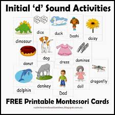 Practice alphabet letter names and/or sounds with mr. Initial D Sound Activities Printable Cards Alphabet Phonics Alphabet Preschool Initials