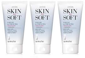 The cream gently removes unwanted hair as it moisturizes, for skin that's touchably soft. Amazon Com Avon Skin So Soft Fresh Smooth Sensitive Skin Body Hair Removal Cream Set Of 3 Beauty