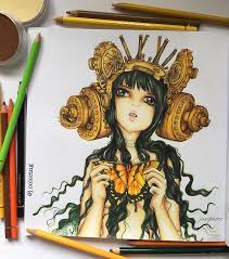 Pop manga coloring book pages. Manga Themes Pop Manga Coloring Book