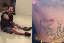 The heartagram is the trademarked symbol of him, created by ville valo on his twentieth birthday. Bam Margera Gets Dr Phil Tattoo On His Neck Arrested At Hotel