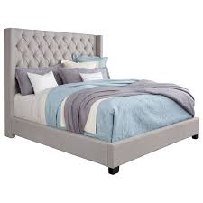 And the structure of the bed frame consist of solid douglas fir for a solid foundation and durability. Standard Furniture Westerly 507 11822 2 King Upholstered Bed With Button Tufting Furniture Fair North Carolina Upholstered Beds