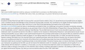 Find sams credit card application. Expired Amex Offers Save 25 On 45 Sam S Club Membership Stack With Referral Savings Offer Portal More Doctor Of Credit