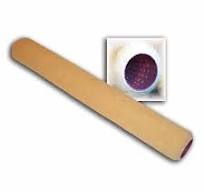 18 inch x 3/8 inch Perforated Roller Covers, Poly Core