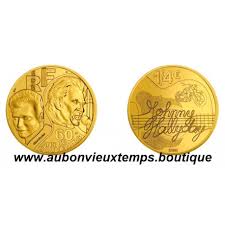 Toute la vie de johnny hallyday a été marquée par son rêve américain. 1 4 Euro Monnaie De Paris 2020 Johnny Hallyday 60 Ans De Souvenirs